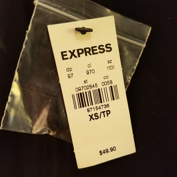 Express black blouse XS - Picture 2 of 3